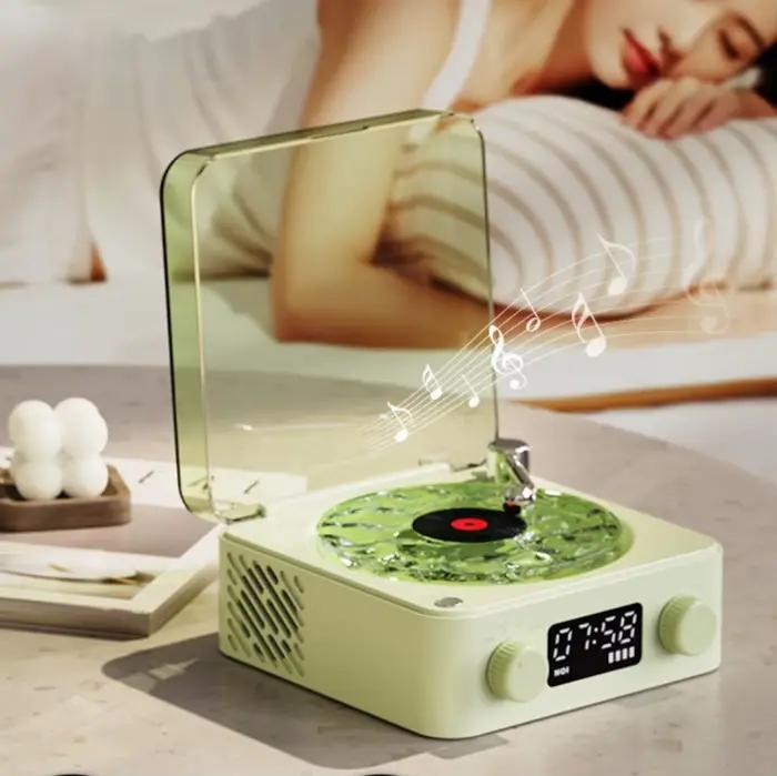 Mini haut-parleur Bluetooth rétro blanc, Portable, Vintage, aide au sommeil, caisson de basses avec