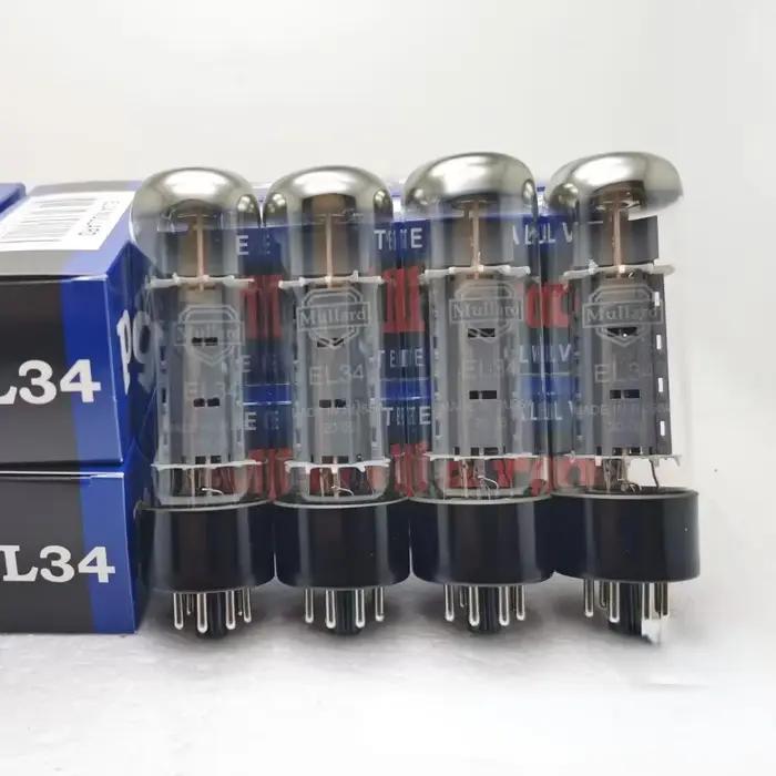Mullard EL34 Tube à vide HIFI Audio Valve remplace 6CA7 KT77 KT90 5881 6P3P KT66 Kit amplificateur à