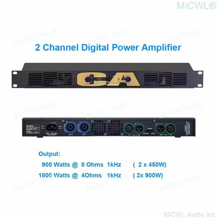 Amplificateur de puissance sonore de haut-parleur de klaxon de la Manche 2/ 4 CA-S 5200W Médailles n