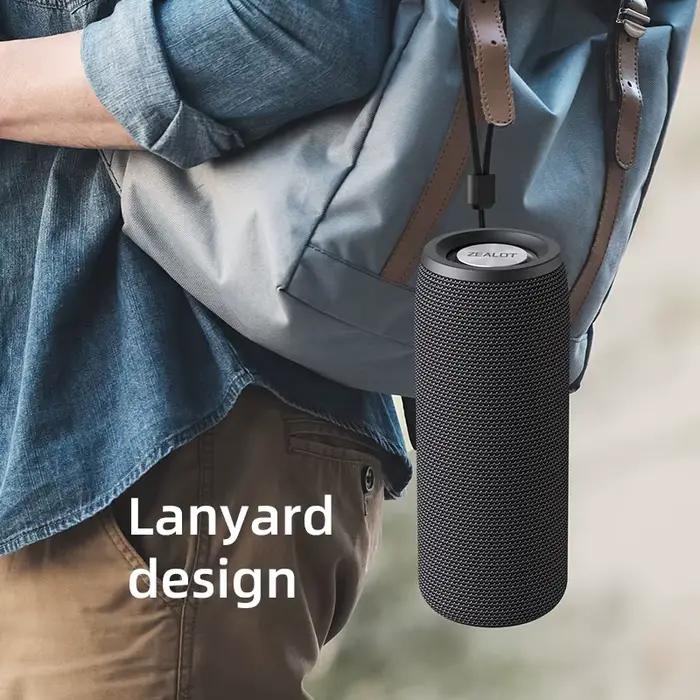ZEALOT-S51 TWS Portable Bluetooth haut-parleur sans fil basse caisson de basses étanche haut-parleur