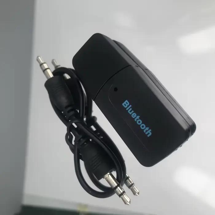 Adaptateur récepteur Audio Jack unique 3.5mmAux, compatible Bluetooth, connecteur de haut-parleur po