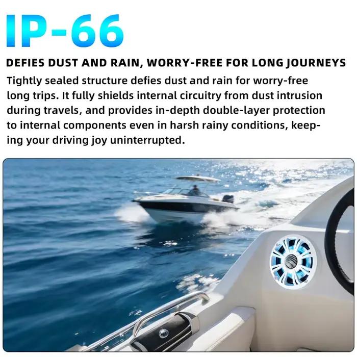 Haut-parleur de bateau de 6.5 pouces