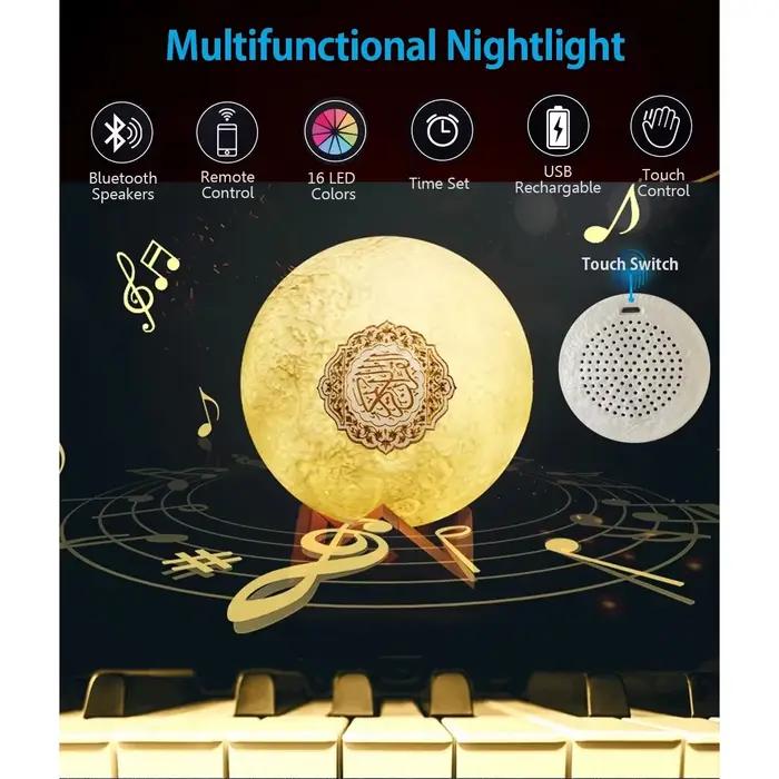 Haut-parleur Bluetooth sans fil Coran Musulman Azan Islamique Arabe