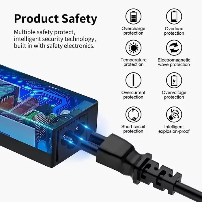 Chargeur 19V adapté pour JBL Boombox 2 1 Xtreme Extreme Portable sans fil Bluetooth haut-parleur remplacement alimentation adaptateur cordon