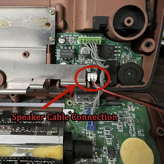 Câble de prise de haut-parleur dédié pour SEGA GAME GEAR GG
