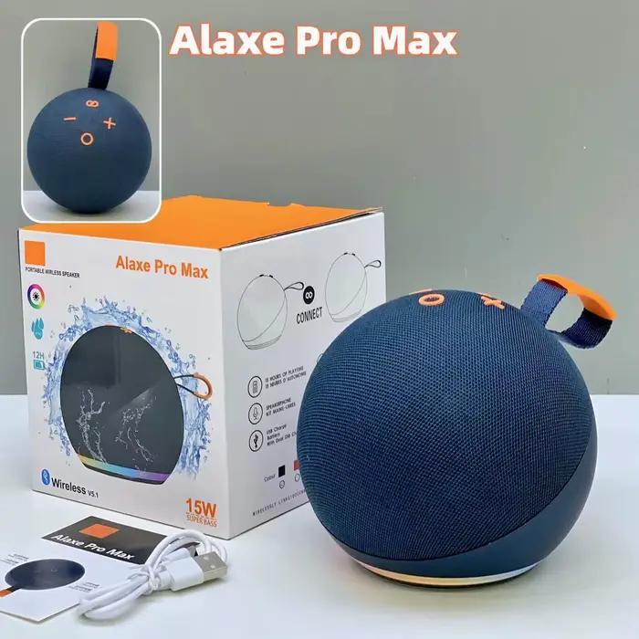 Nouveau haut-parleur Bluetooth sans fil Alaxe Pro avec 7 lumières colorées