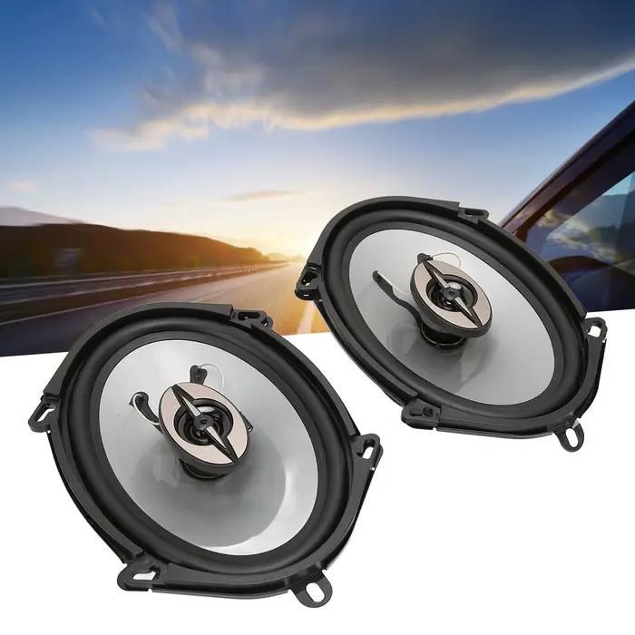Haut-parleurs coaxiaux pour voiture 380W, aigus 5x7 pouces, pour véhicules