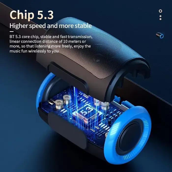 Caixa De Som haut-parleur Bluetooth Radio Portable FM boîte De son musique sans fil étanche Mini caisson De basses petit