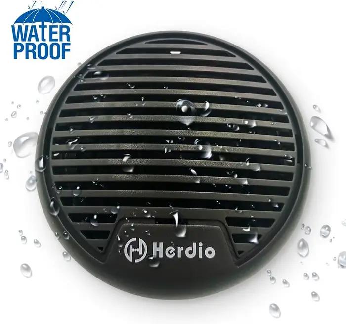 Herdio 160W haut-parleur de salle de bain amplificateur Audio Bluetooth IPX6 étanche