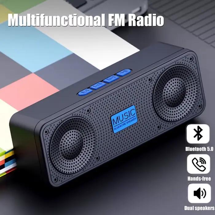 S18 Sans Fil Creative Bluetooth Haut-Parleur Intelligent Mobile Téléphone Audio Ordinateur Subwoofer En Plein Air Pratique Radio