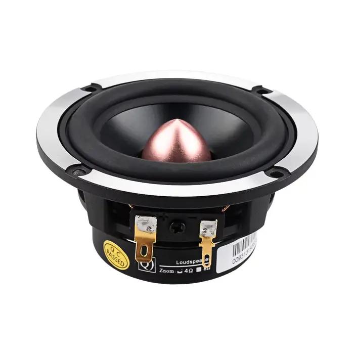 Haut-parleur de milieu de gamme Aiyima en aluminium céramique pour qualité sonore supérieure, étagère à livres, fréquences 93Hz-10kHz, sensibilité 92dB, puissance 30W, impédance 4-8 Ohms, pour usage maison et cadeau spécial