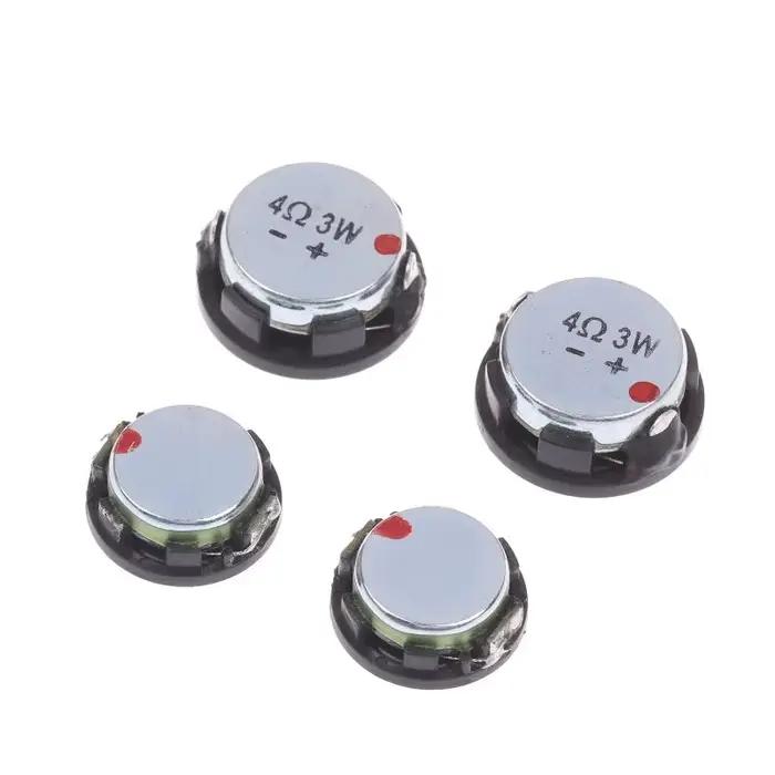 2 pièces 20/24MM 4 Ohm 3W Mini haut-parleurs son haut-parleur de basse ronde