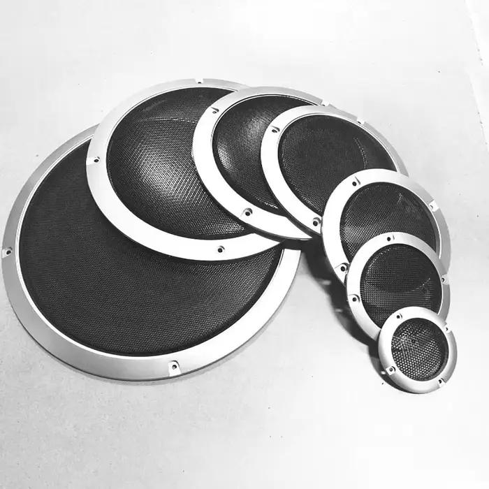Grille de protection pour haut-parleur en métal