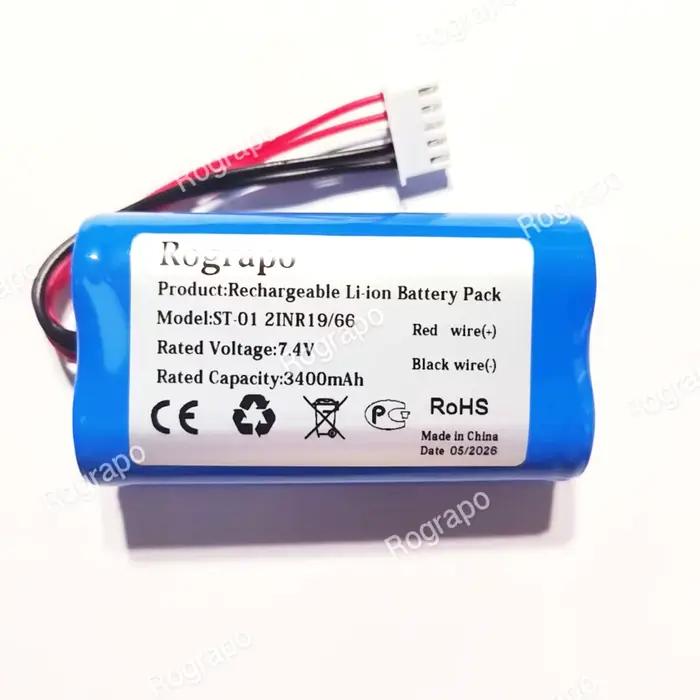 Nouvelle batterie Li-ion 7.4V 3400mAh/2600mAh ST-01 pour haut-parleur Sony SRS-X3
