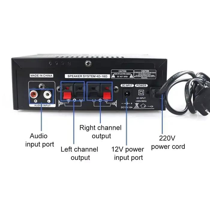 Amplificateurs de cinéma maison Audio 220V puissance