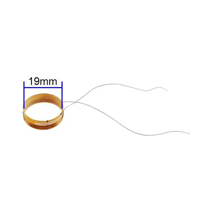 Bobine de haut-parleur GHXAMP 19 mm
