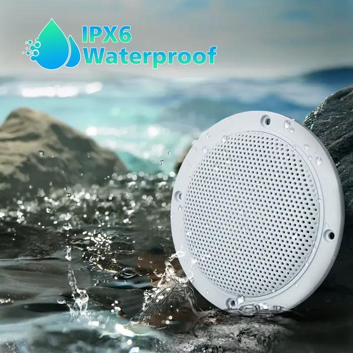 STUDIOFINIX 4 ''haut-parleur de plafond étanche 160W dans le mur maison Surround son pour cuisine salle de bains Yacht extérieur Home cinéma 2 pièces