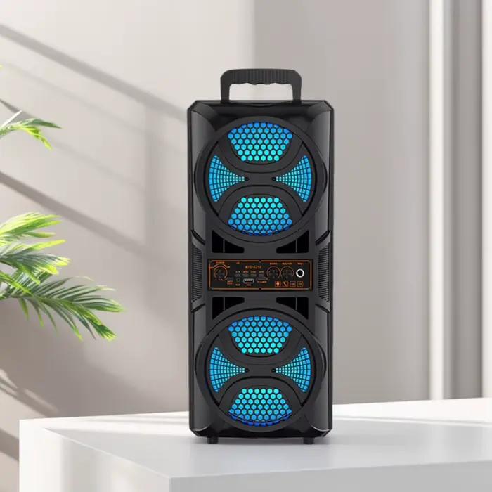 Haut-parleur Portable, Support USB/TF/AUX/FM/BT/MIC