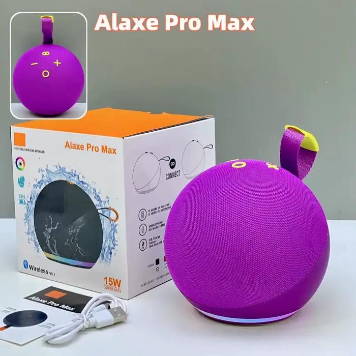 Nouveau haut-parleur Bluetooth sans fil Alaxe Pro avec 7 lumières colorées