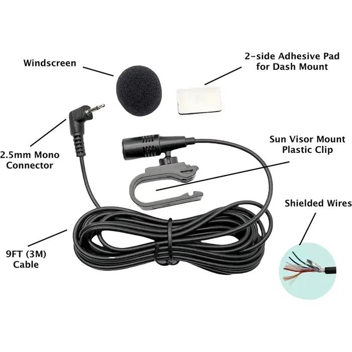 Microphone de remplacement pour autoradio Pioneer 2