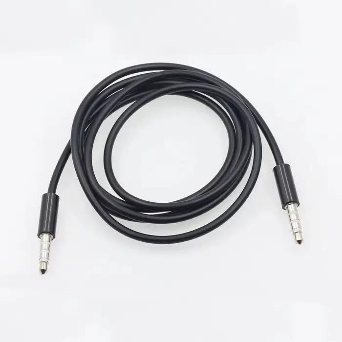 Cordon audio auxiliaire mâle-mâle 3.5mm pour ordinateur, microphone, moniteur, projecteur, haut-parleur, appareil photo, télévision, boîte de télévision et amplificateur occasionnels usage et cadeau personnalisé