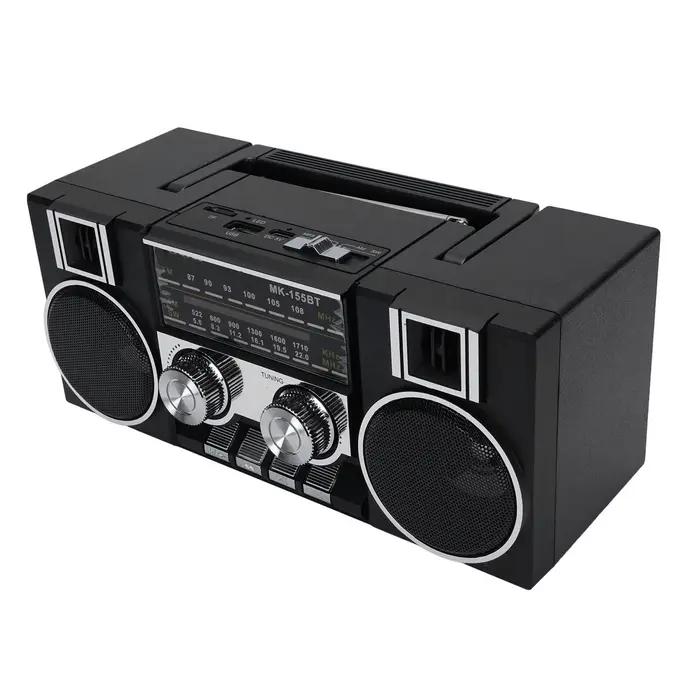 Radio FM AM SW avec haut-parleur Bluetooth rvb