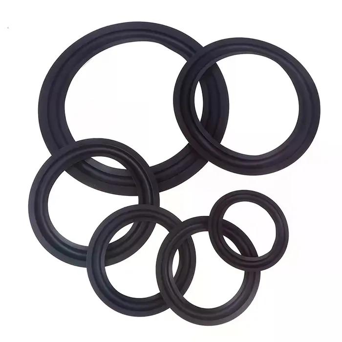 1 pièce de rechange pour haut-parleur : Suspension en caoutchouc pliable pour woofer large bande de 4