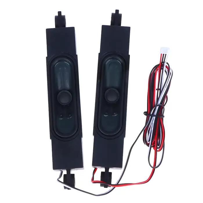 Haut-parleur TV avec écran LCD, haut-parleur passif, haut-parleur intégré, accessoire TV, moniteur de machine de jeu, bricolage, 8 Ω, 10W, 1 paire
