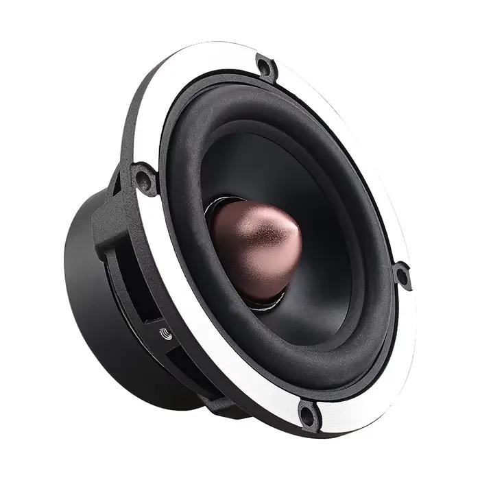 Haut-parleur de milieu de gamme Aiyima en aluminium céramique pour qualité sonore supérieure, étagère à livres, fréquences 93Hz-10kHz, sensibilité 92dB, puissance 30W, impédance 4-8 Ohms, pour usage maison et cadeau spécial
