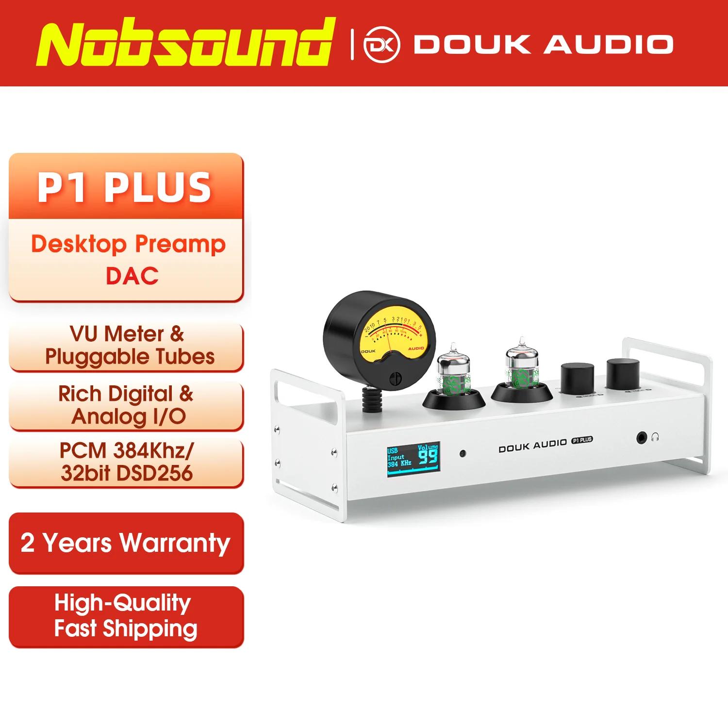 Nobsound P1PLUS récepteur Bluetooth HiFi préamplificateur à Tube sous vide USB DAC lecteur de musiqu