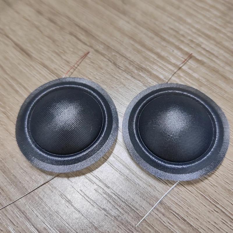 2 pièces de diaphragmes en soie de 25,5 mm pour haut-parleurs DynAudio, accessoires de réparation de
