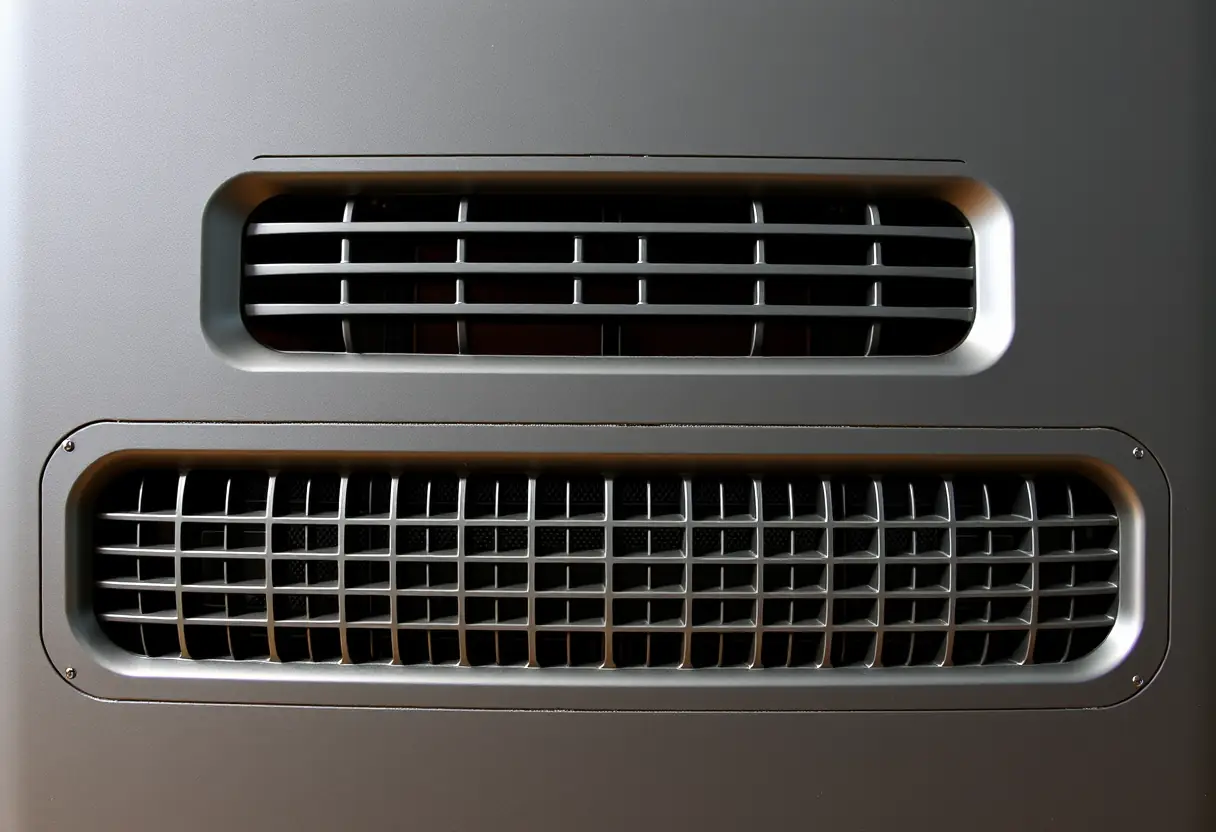 Vents de refroidissement sur un haut-parleur avec système de gestion thermique